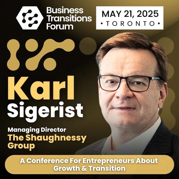 TORONTO | BUSINESS TRANSITION FORUM